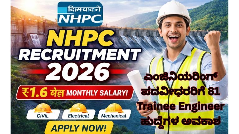 NHPC Recruitment 2026