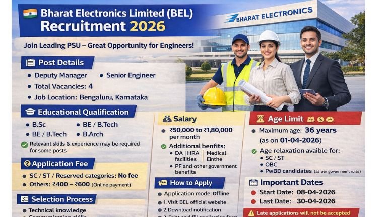 BEL Recruitment 2026
